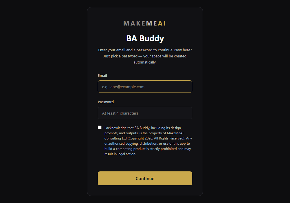 BA Buddy app